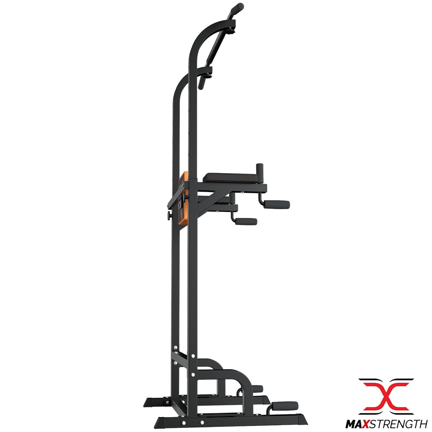 Max Strength Pull Up Bar Dip Station for Home Gym