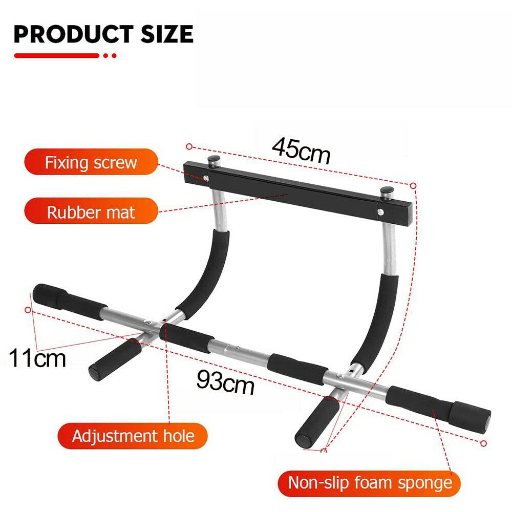 Adjustable Doorway Pull-Up Bar – Home Gym