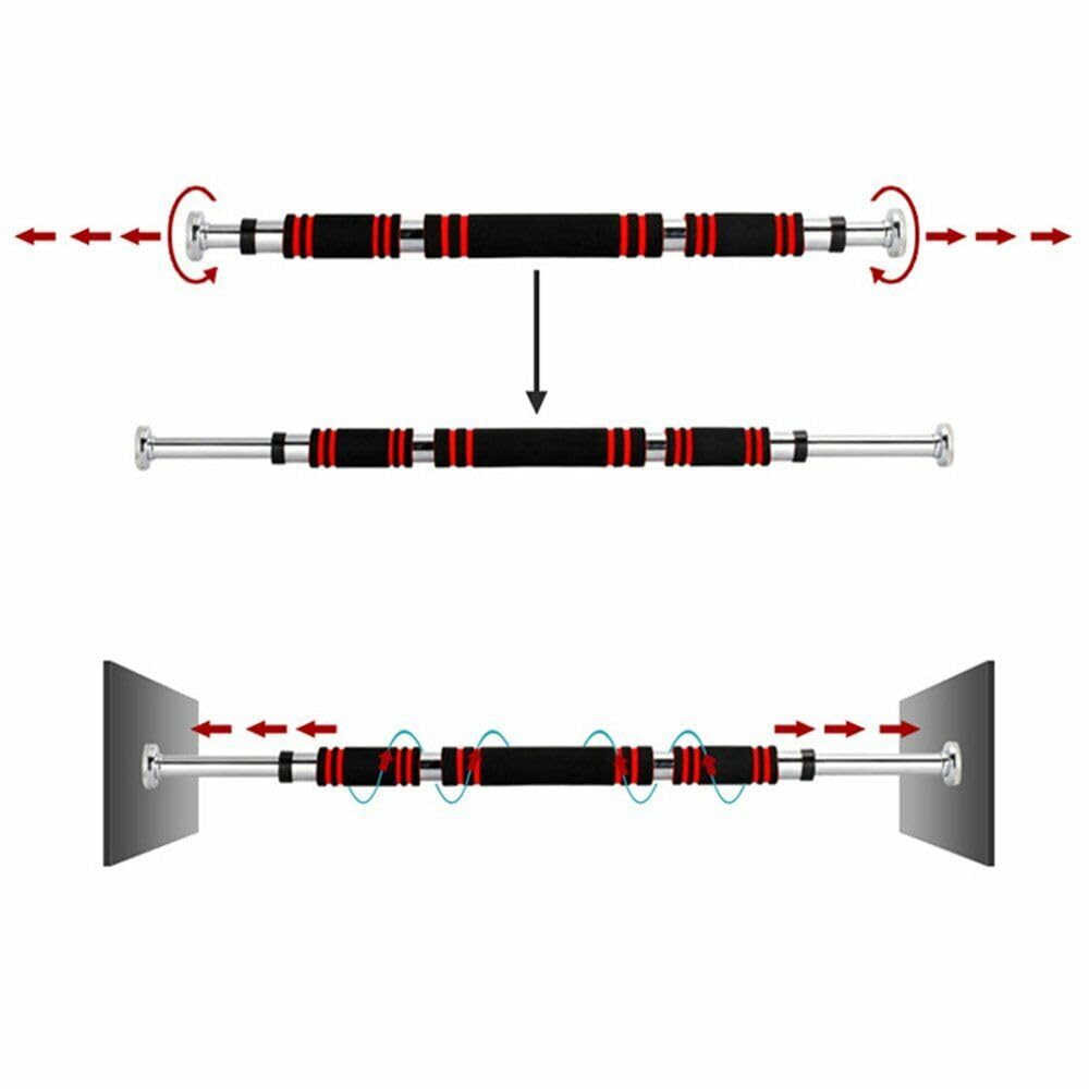 Adjustable Doorway Pull-Up Bar – Home Gym