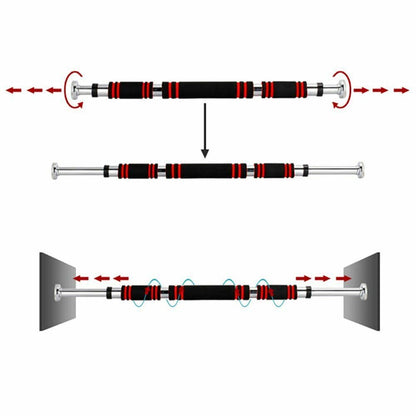 Adjustable Doorway Pull-Up Bar – Home Gym