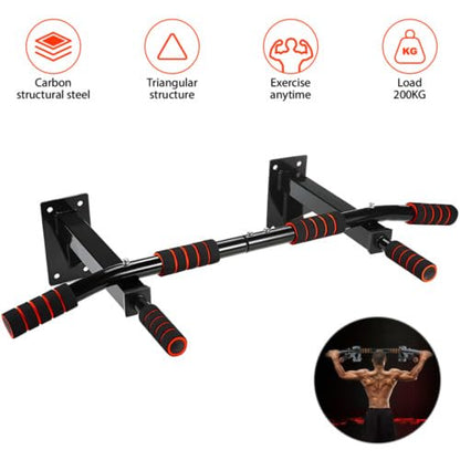 Adjustable Doorway Pull-Up Bar – Home Gym