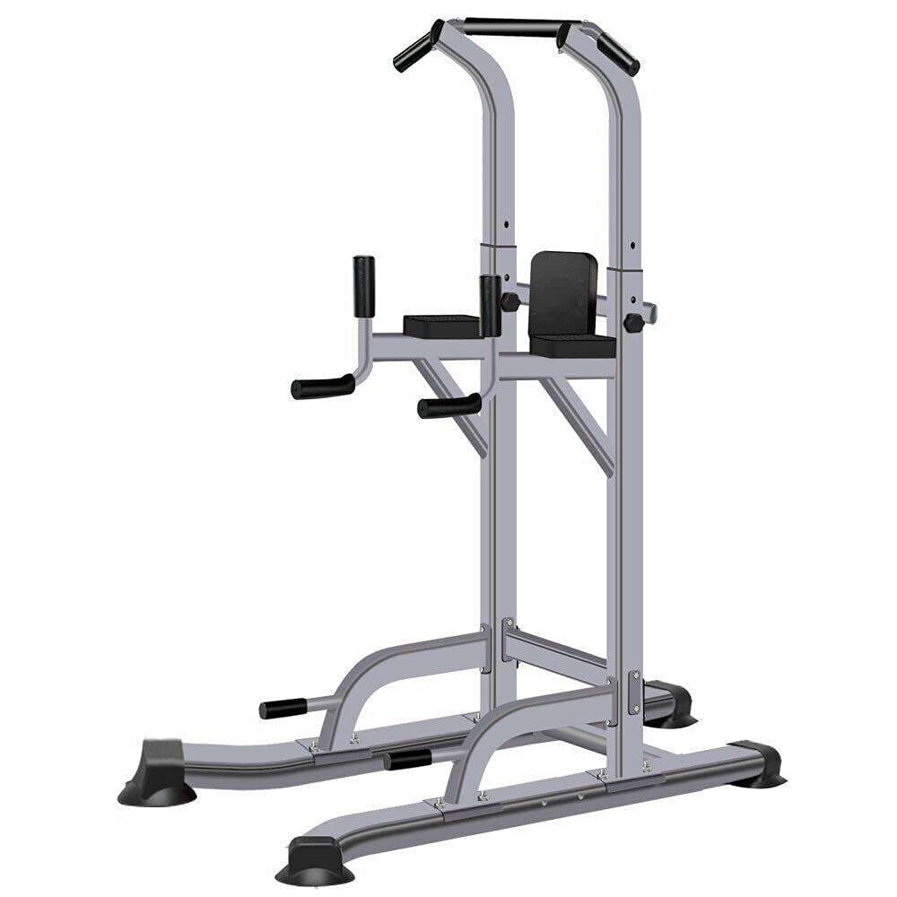 Max Strength Pull Up Bar Dip Station for Home Gym