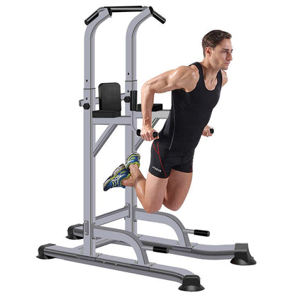 Max Strength Pull Up Bar Dip Station for Home Gym