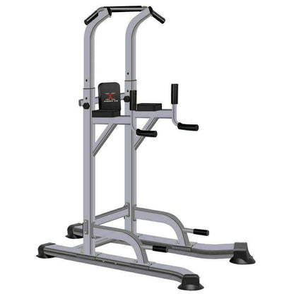 Max Strength Pull Up Bar Dip Station for Home Gym