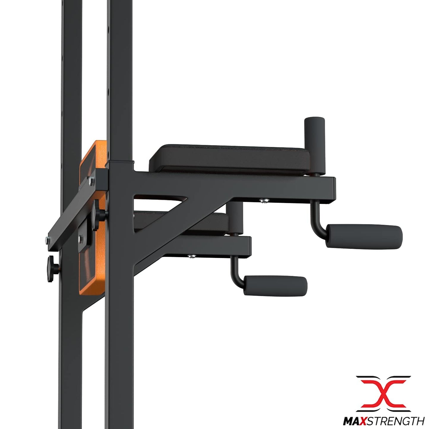 Max Strength Pull Up Bar Dip Station for Home Gym