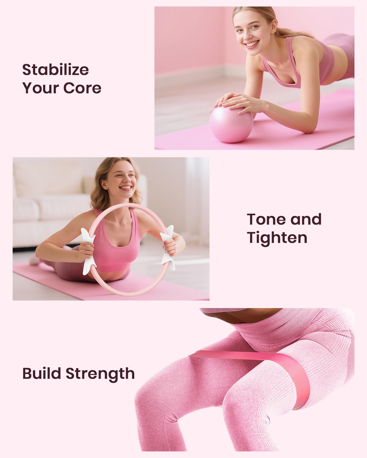 Pilates Ring Set