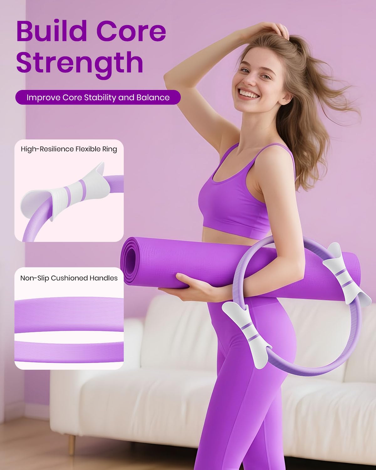 Pilates Ring Set