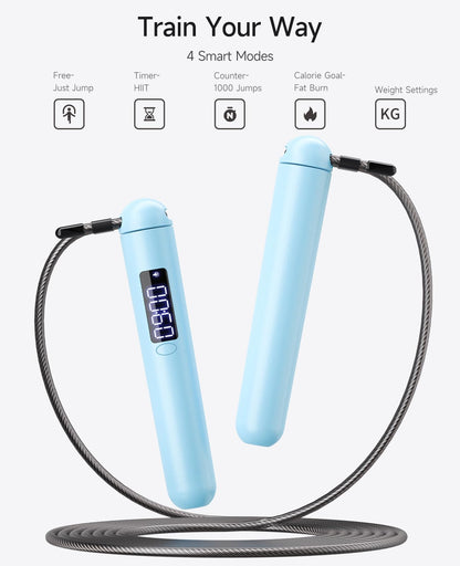 Accurate Count Skipping Rope with Calorie Counter