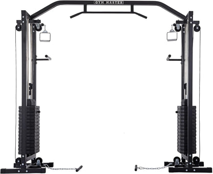 180kg Cable Crossover Machine With Upgraded Swivel Pulleys and Pull Up Chinning Bar