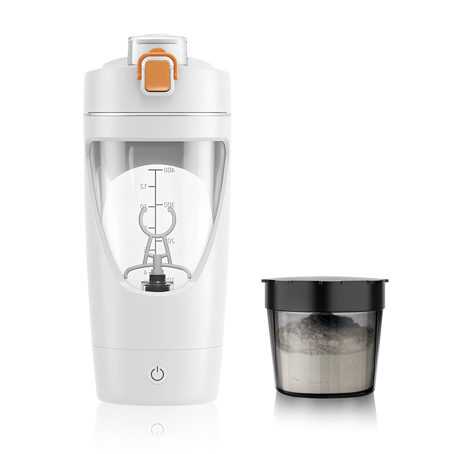 mountop Protein Shaker Bottle, USB-C Rechargeable