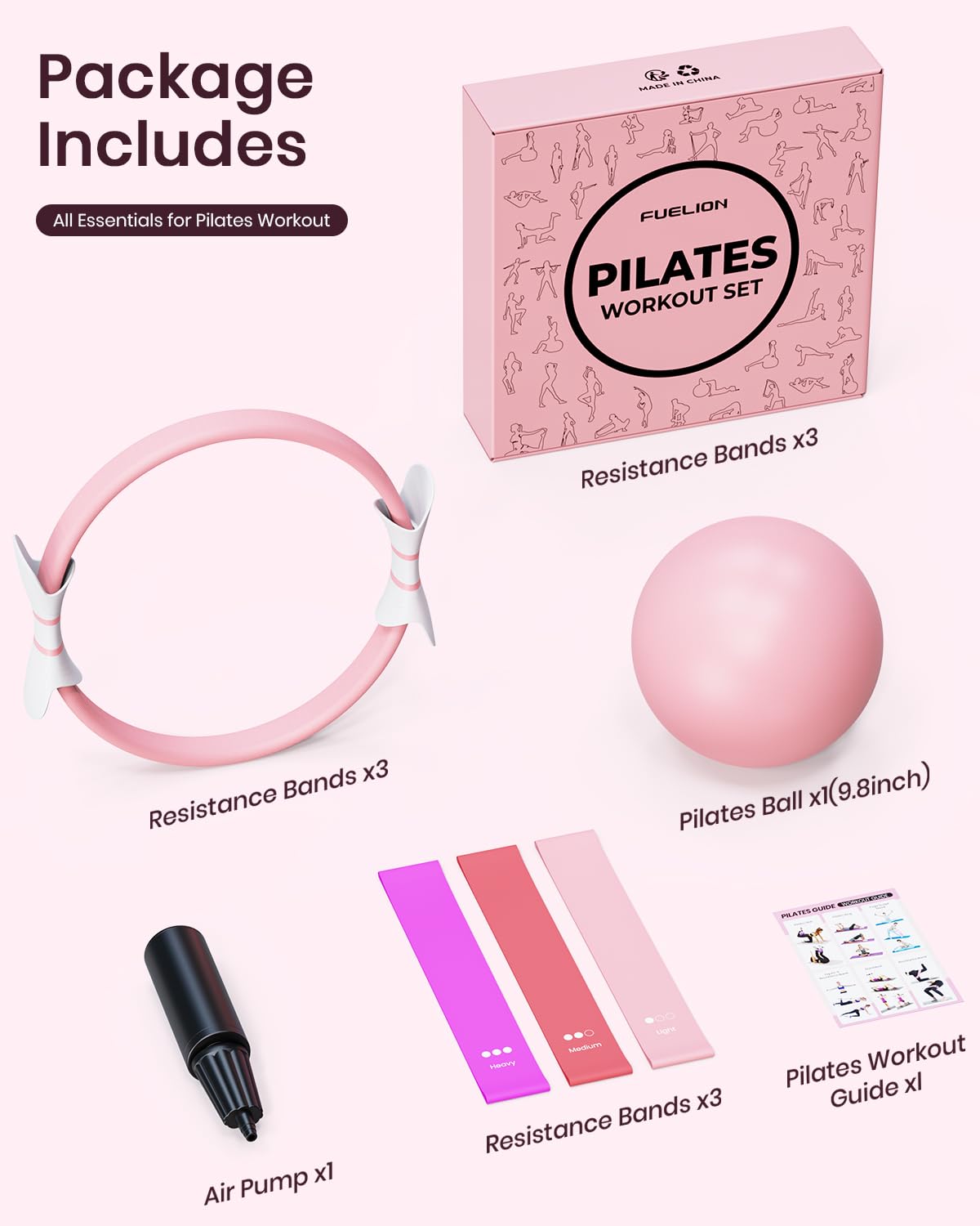 Pilates Ring Set