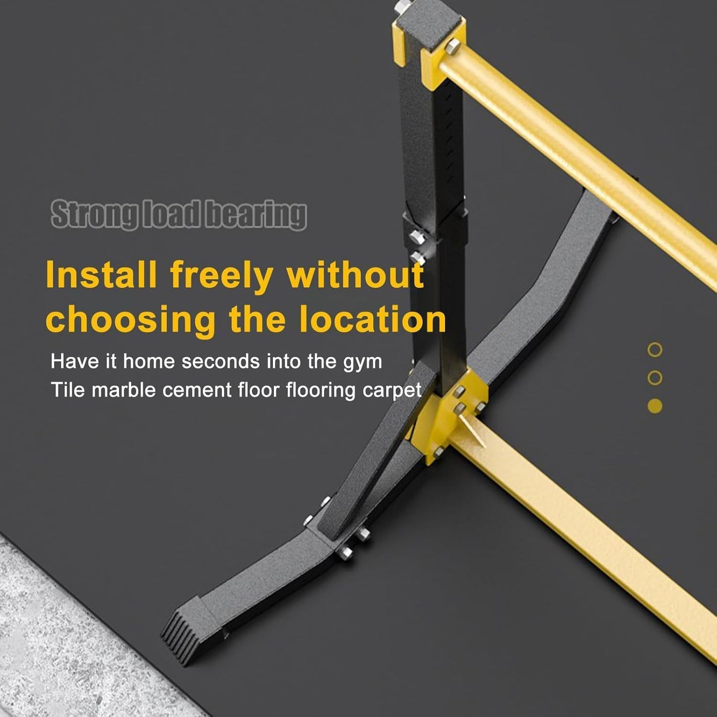 Pull Up Bar Station,Free Standing, for Home Gym, 180Kg