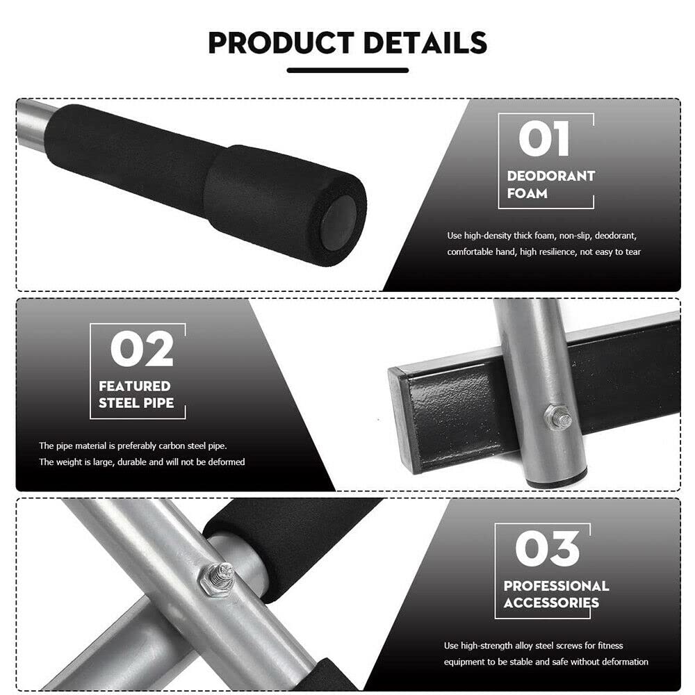 Adjustable Doorway Pull-Up Bar – Home Gym