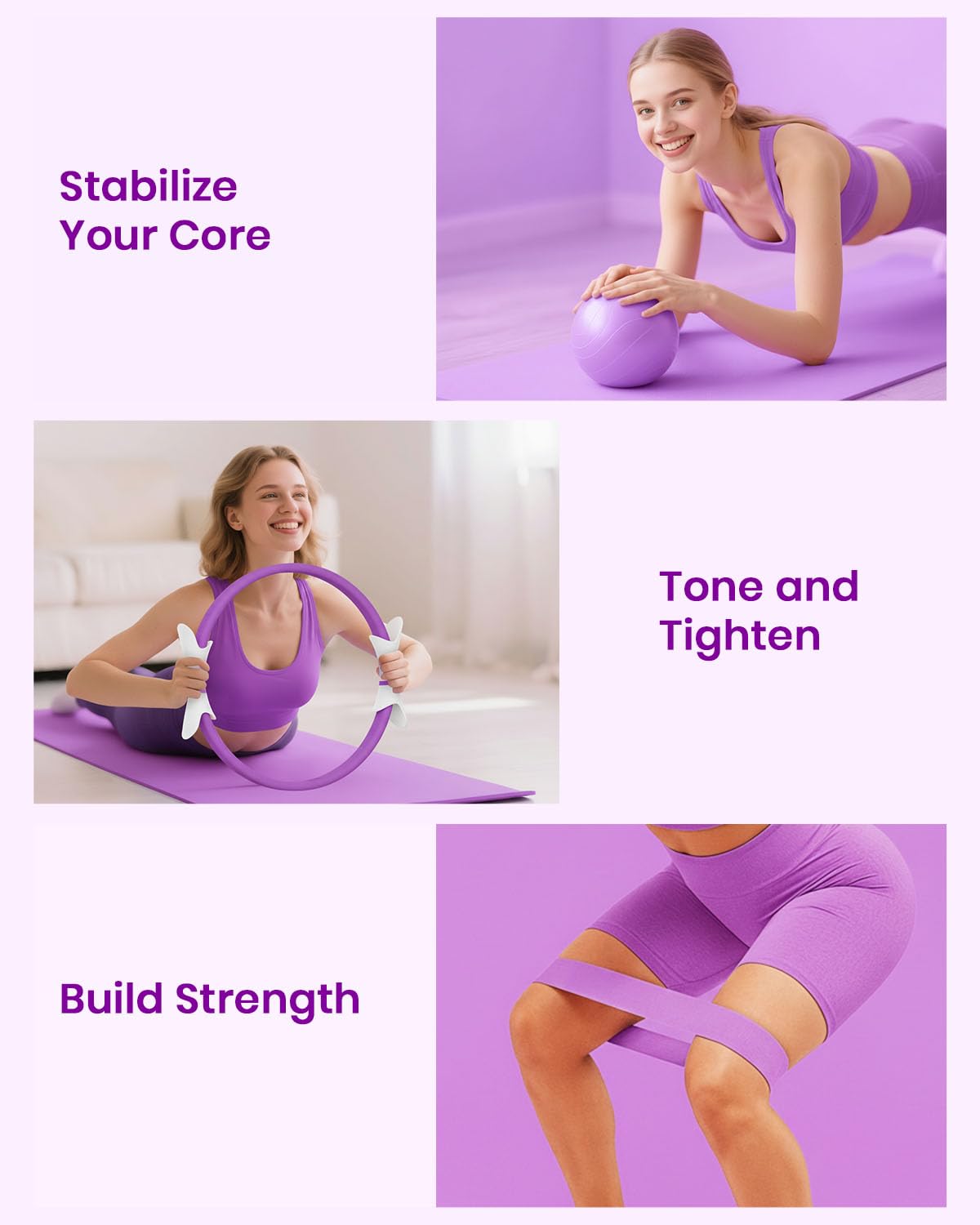 Pilates Ring Set