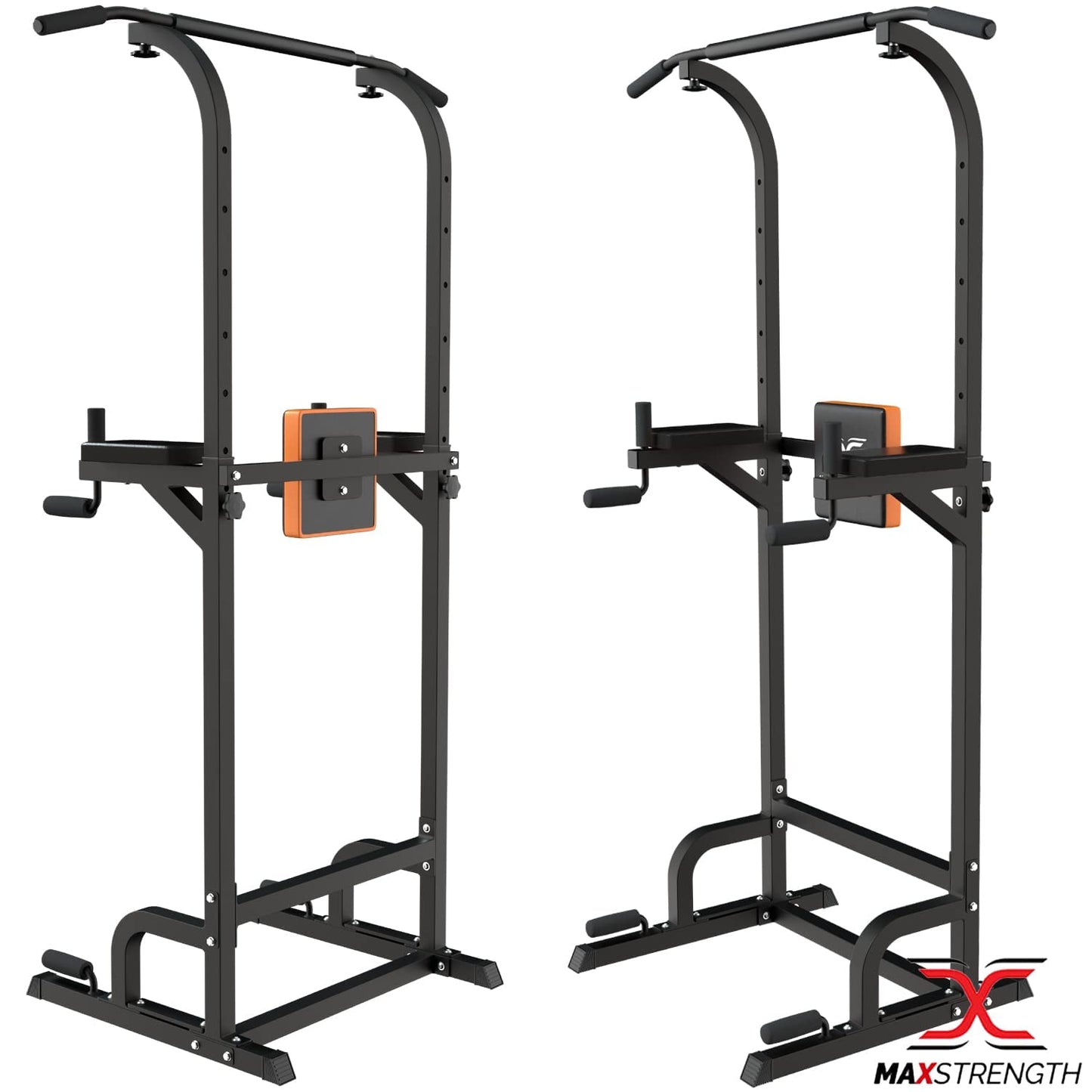 Max Strength Pull Up Bar Dip Station for Home Gym