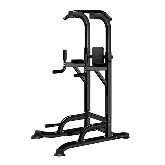Max Strength Pull Up Bar Dip Station for Home Gym