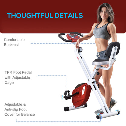 Folding Exercise Bike, Indoor Trainer