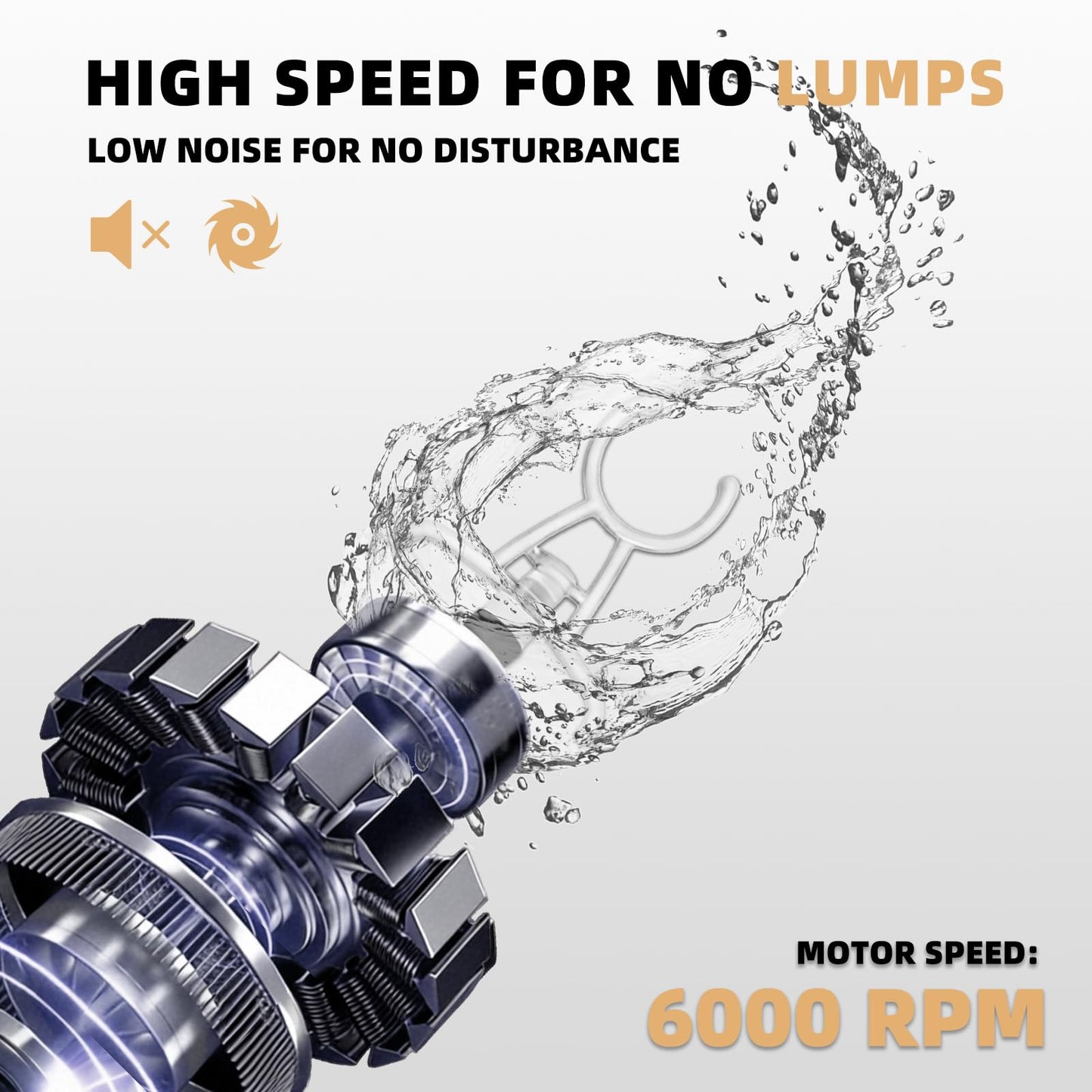 mountop Protein Shaker Bottle, USB-C Rechargeable