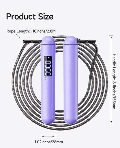 Accurate Count Skipping Rope with Calorie Counter