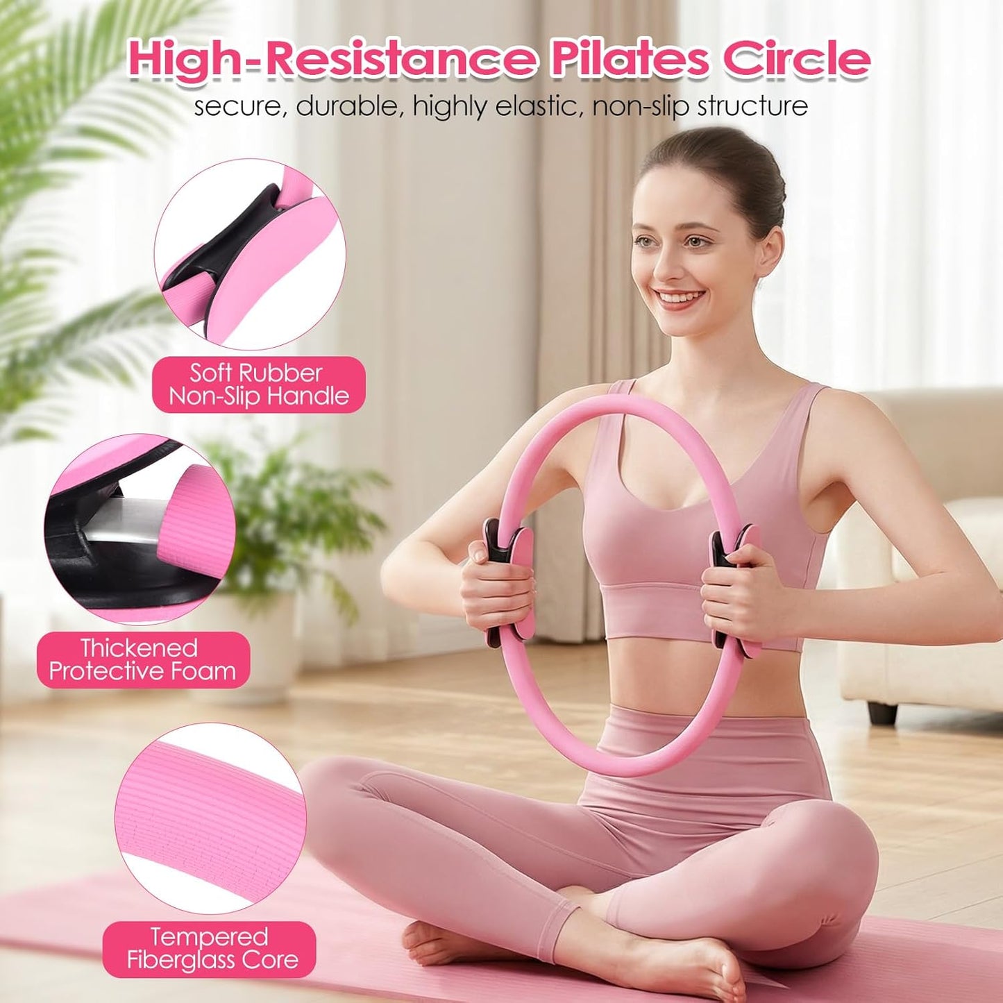 13Pcs Pilates Equipment Set Pilates Ring Set