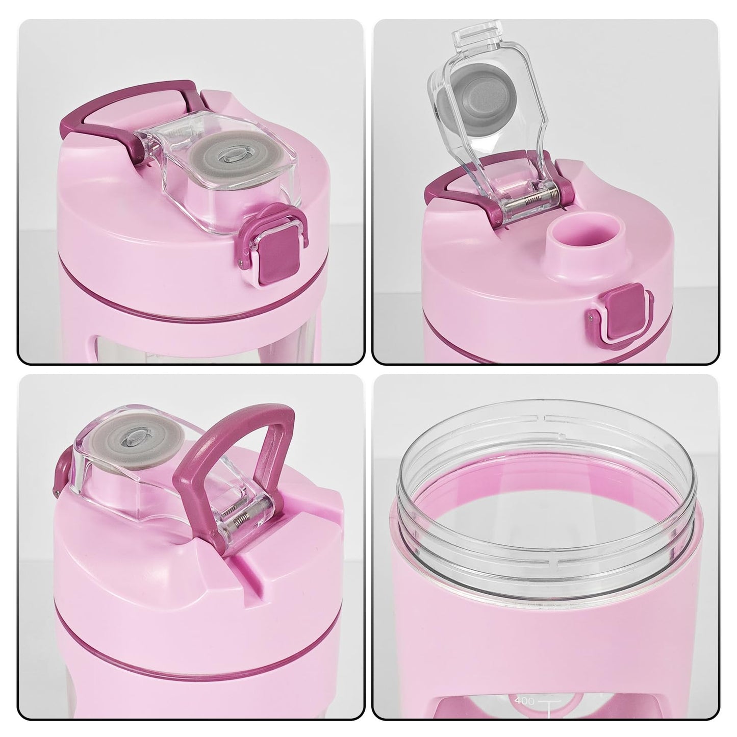 mountop Protein Shaker Bottle, USB-C Rechargeable