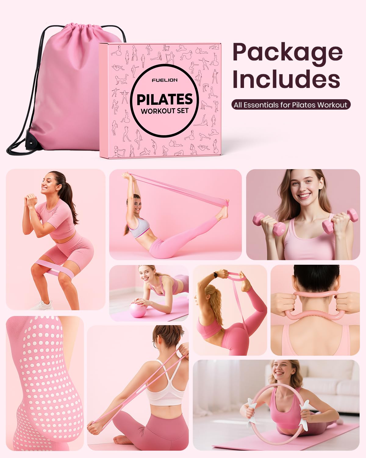 Pilates Ring Set