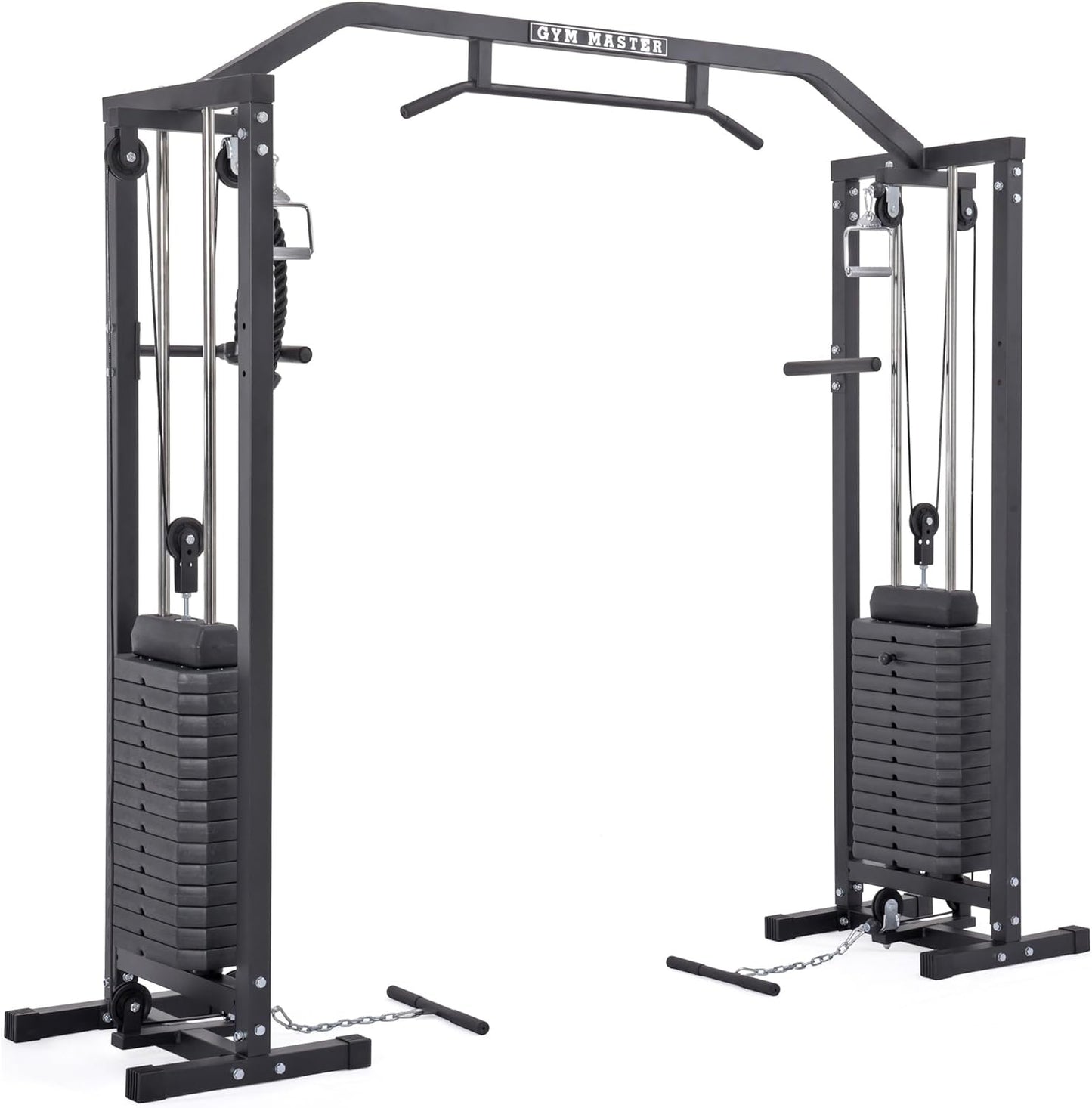 180kg Cable Crossover Machine With Upgraded Swivel Pulleys and Pull Up Chinning Bar
