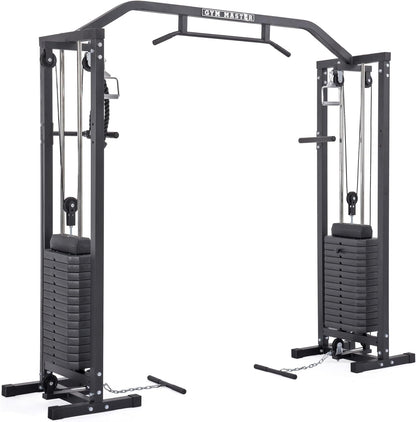 180kg Cable Crossover Machine With Upgraded Swivel Pulleys and Pull Up Chinning Bar
