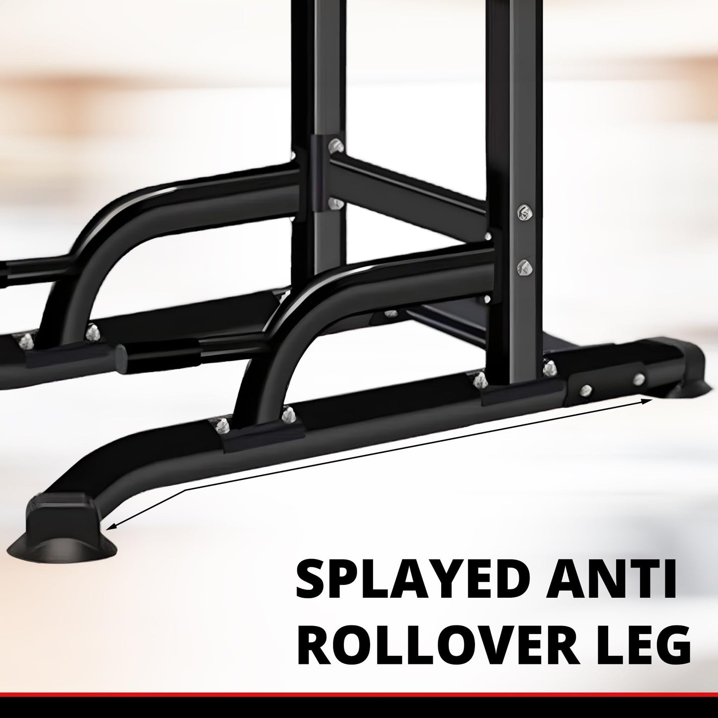 Max Strength Pull Up Bar Dip Station for Home Gym