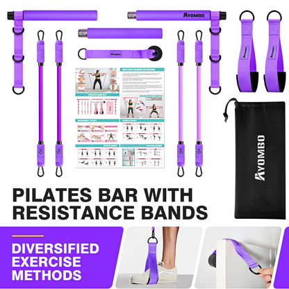 Pilates Bar Kit with Resistance Bands