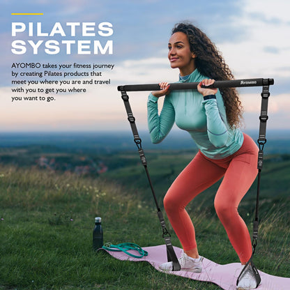 Pilates Bar Kit with Resistance Bands
