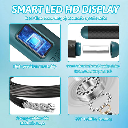 Smart Skipping Rope Multi-Use Fitness and Water Exercise