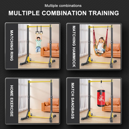 Pull Up Bar Station,Free Standing, for Home Gym, 180Kg