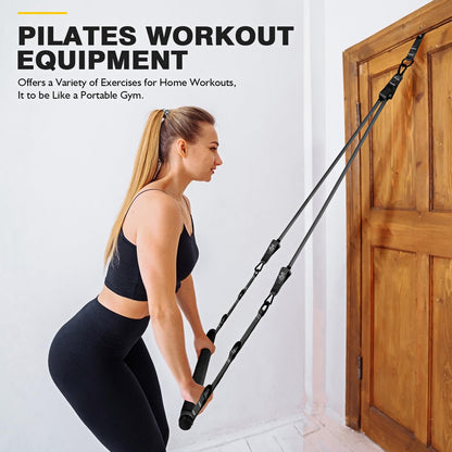 Pilates Bar Kit with Resistance Bands