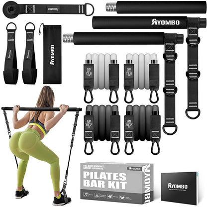 Pilates Bar Kit with Resistance Bands