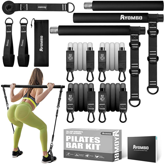 Pilates Bar Kit with Resistance Bands