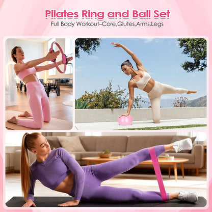 13Pcs Pilates Equipment Set Pilates Ring Set