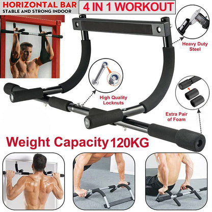 Adjustable Doorway Pull-Up Bar – Home Gym