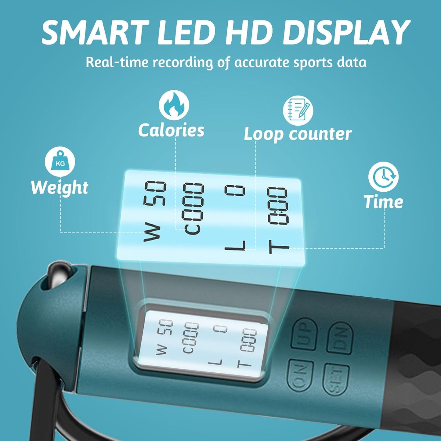 Smart Skipping Rope Multi-Use Fitness and Water Exercise