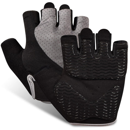Gym Gloves, Workout Gloves, Fingerless Gloves for Weightlifting