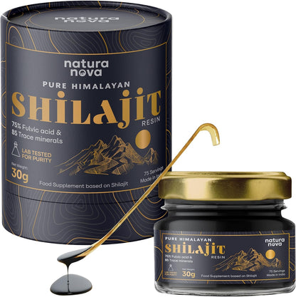 Pure Himalayan Shilajit Resin - 100% Natural | 70 Servings for Energy Boost, Immune Support