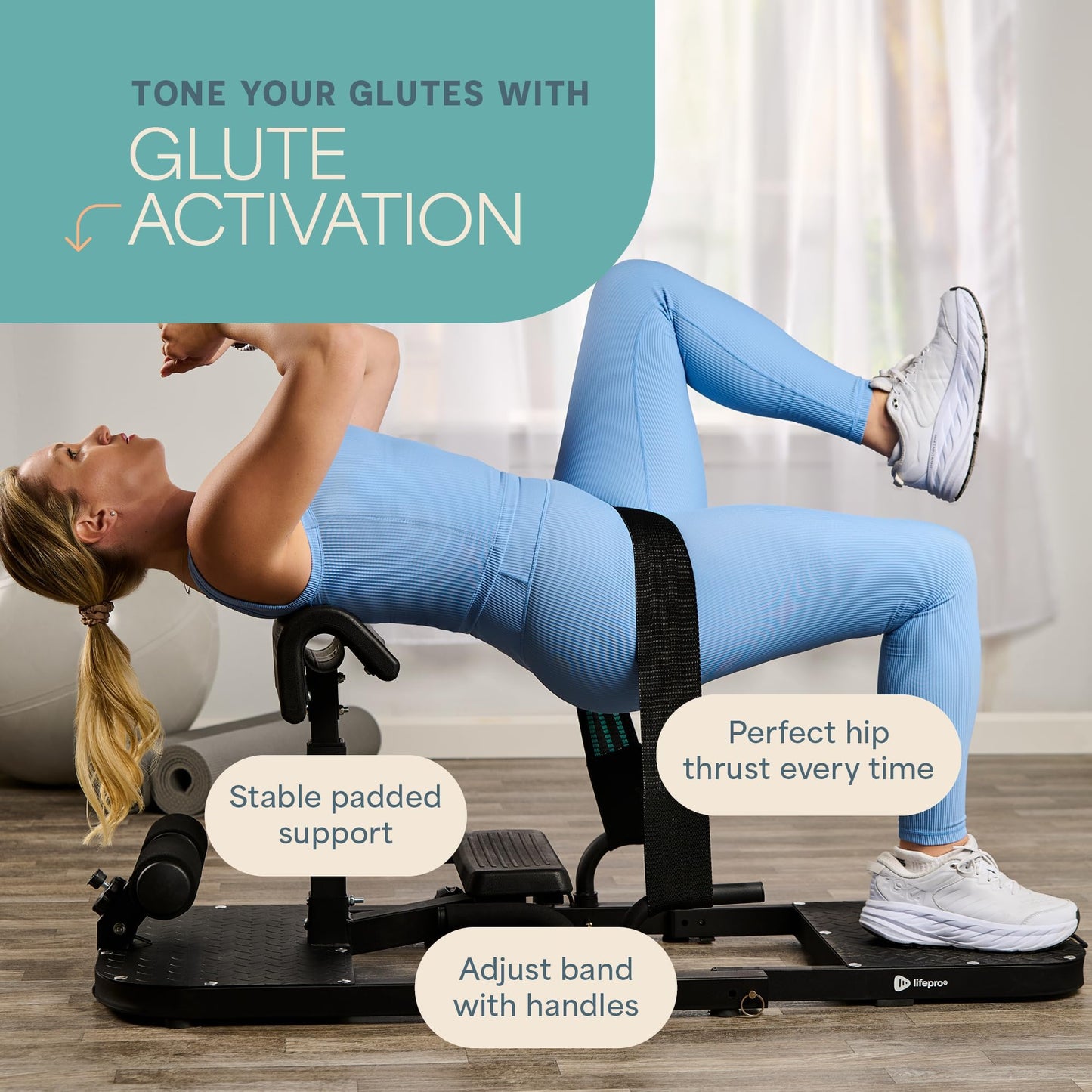 2-in-1 Squat & Glute Machine - Premium Squat Workout from Home