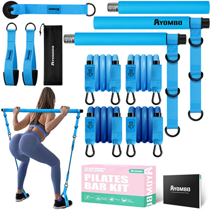 Pilates Bar Kit with Resistance Bands