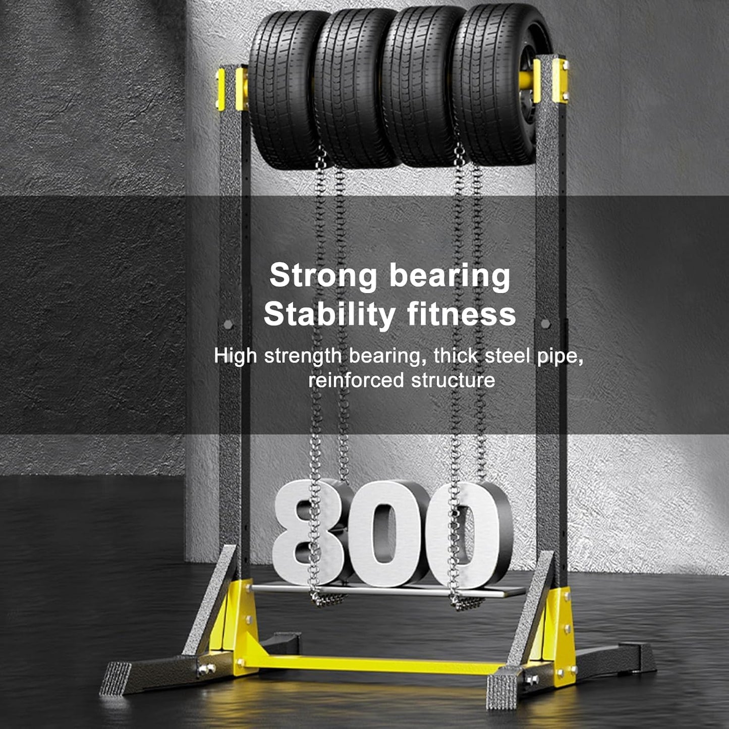 Pull Up Bar Station,Free Standing, for Home Gym, 180Kg