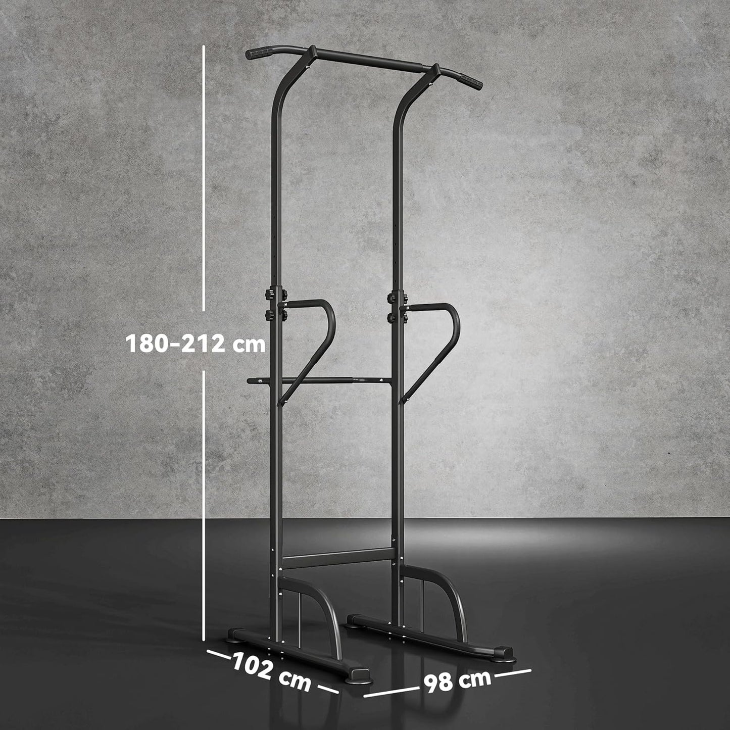 Pull Up Bar Multi-Function with Adjustable Height for Home Gym
